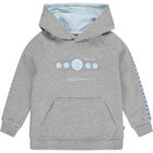 Boys Grey Logo Tracksuit, 1, hi-res