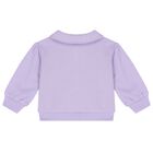 Younger Girls Purple Logo Tracksuit, 1, hi-res