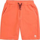 Boys Orange Jersey Shorts, 1, hi-res