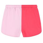 طقم بنات شورت ميني ماوس باللون الوردي, 1, hi-res