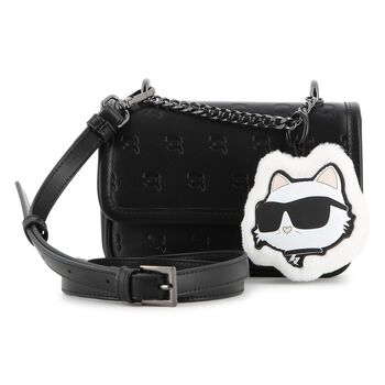 Mini Me Girls Black Choupette Handbag ( 18cm )