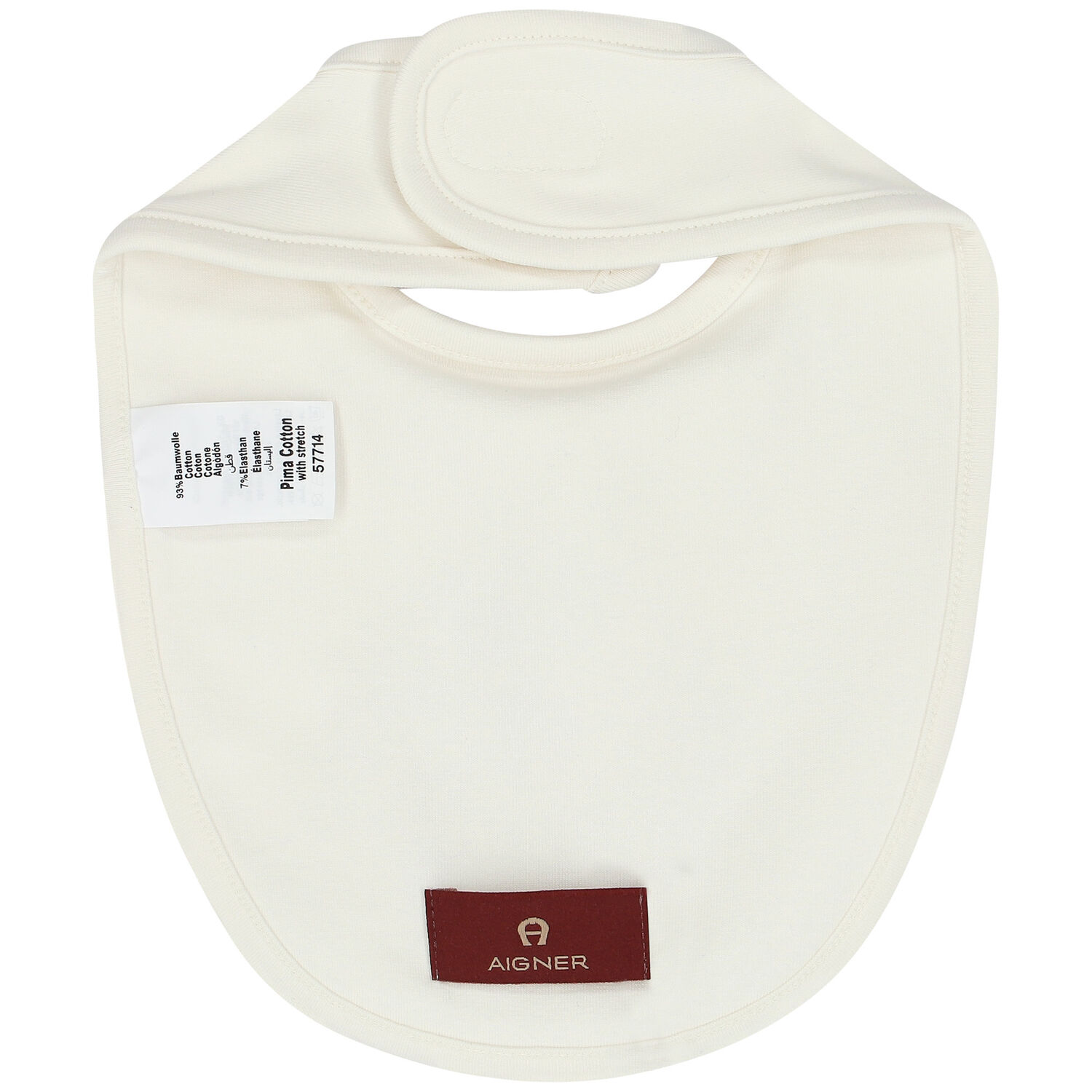 مريلة بالشعار باللون العاجي والذهبي, 1, hi-res