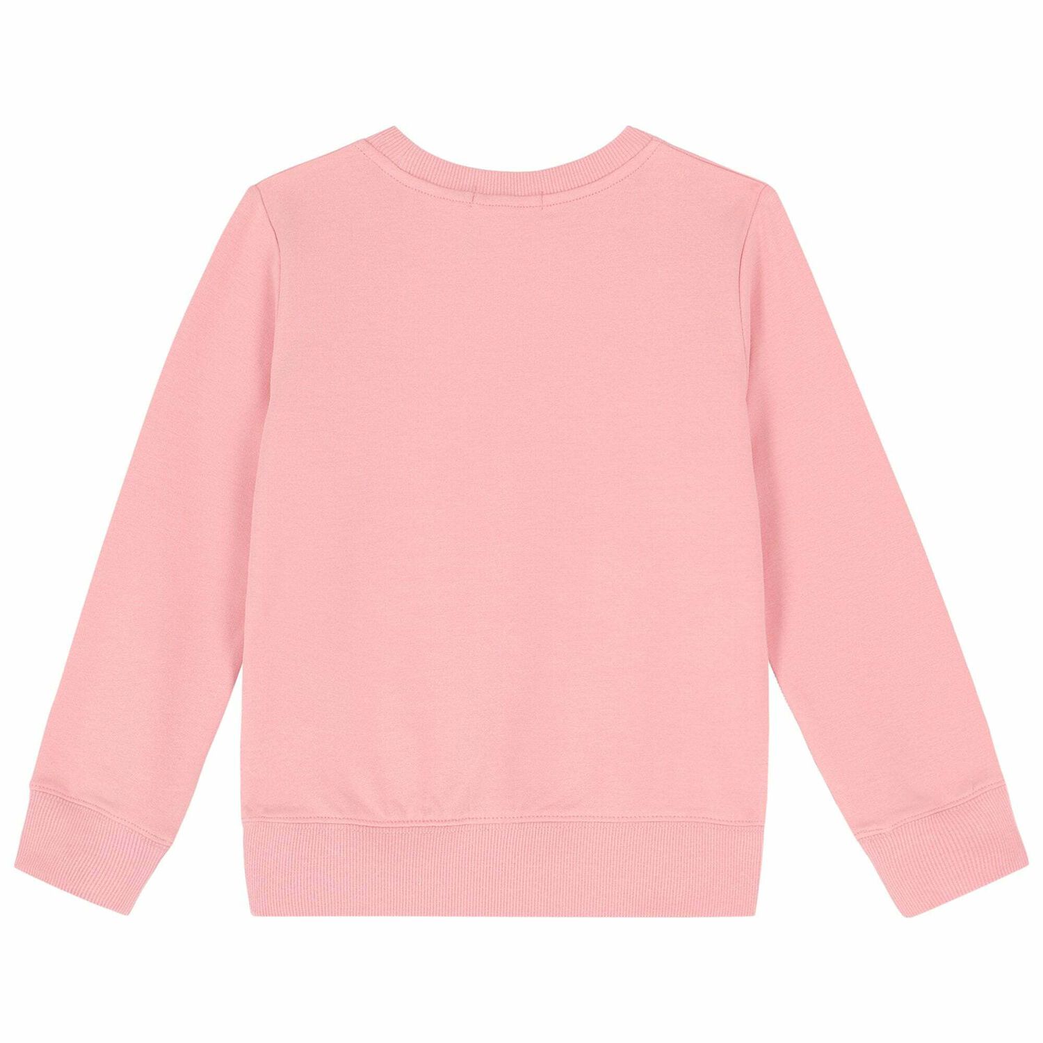 Girls Pink Logo Sweatshirt, 1, hi-res image number null