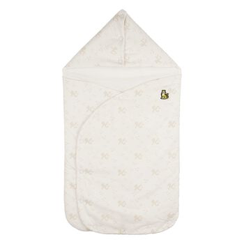 Ivory Tiger Logo Reversible Baby Nest