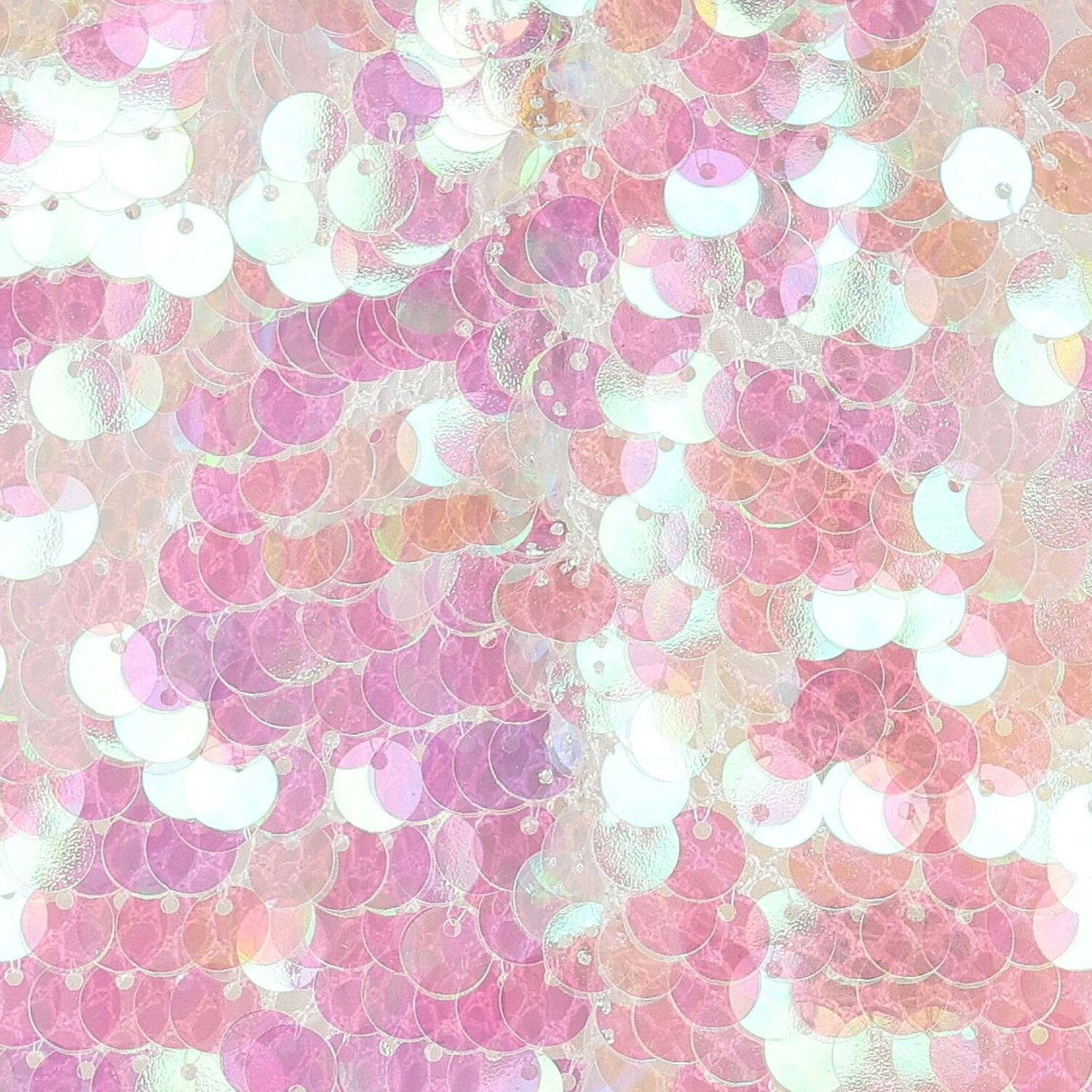 شورت بناتي باللون الوردي لامع مزين بالترتر, 1, hi-res