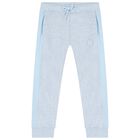 Boys Blue Logo Tracksuit, 1, hi-res