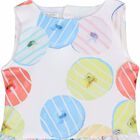 فستان بناتي مطبع باللون الابيض, 1, hi-res