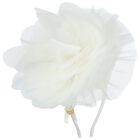 Girls White Headband, 1, hi-res