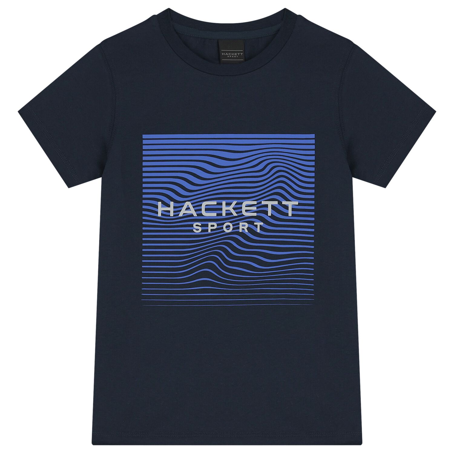 Boys Navy Blue Logo T-Shirt, 1, hi-res