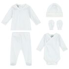 طقم هدايا أولاد منقط باللون الأبيض والأزرق, 1, hi-res