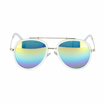 Girls Rainbow Aviator Sunglasses