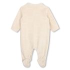 Beige Logo Babygrow Gift Set, 1, hi-res
