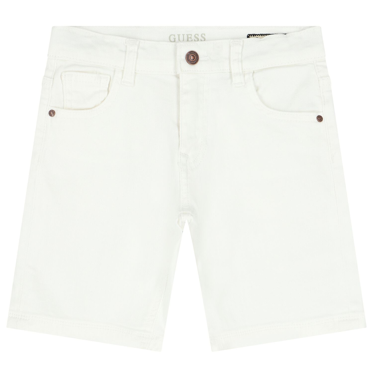 Boys White Shorts, 2, hi-res image number null
