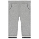 Baby Boys Grey Logo Tracksuit, 1, hi-res
