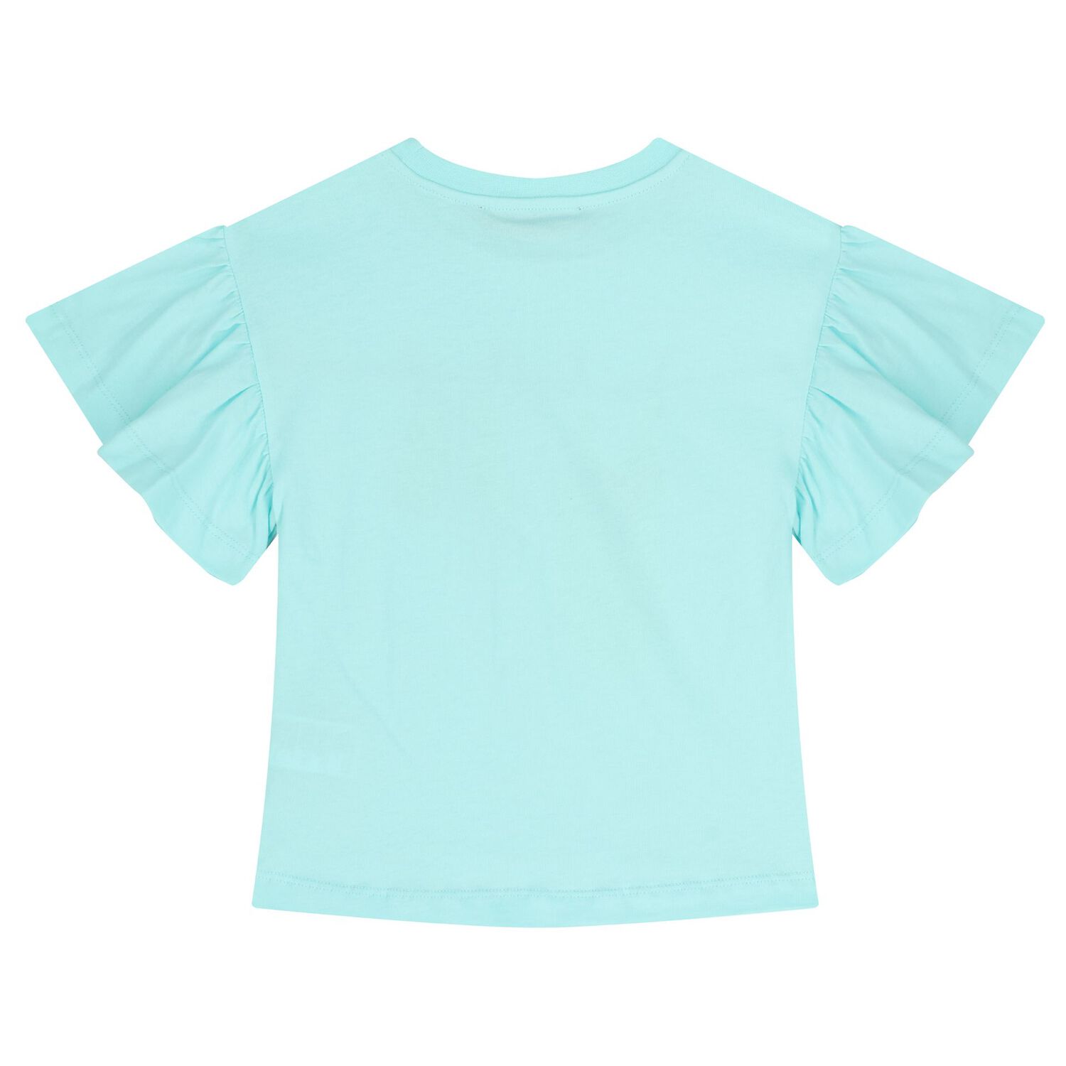 Girls Aqua Embellished Top, 1, hi-res