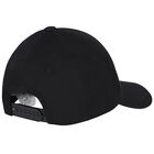 قبعة بالشعار باللون الأسود, 1, hi-res