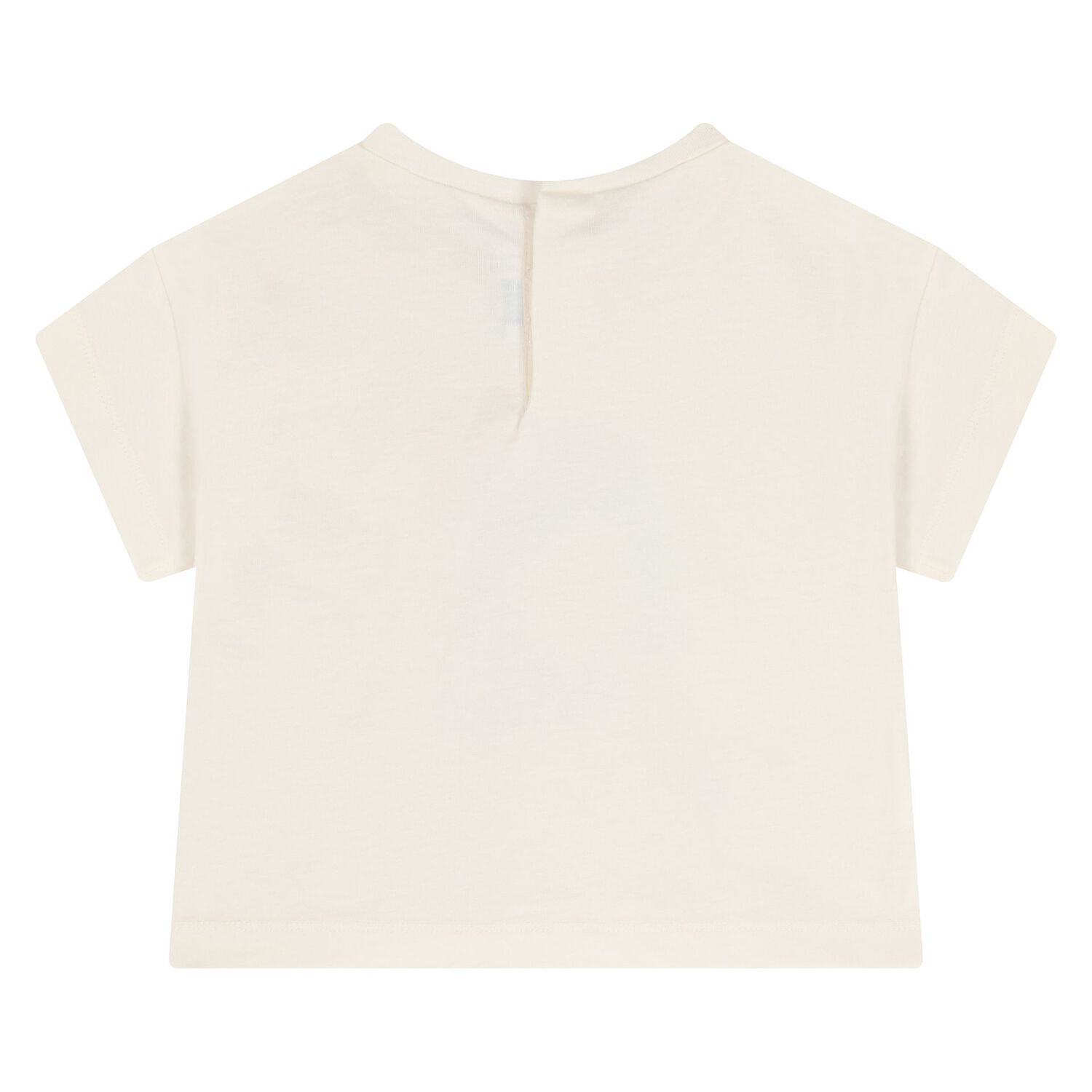 Younger Girls Ivory & Pink Tracksuit Set ( 3 Piece ), 2, hi-res