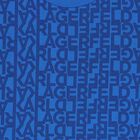 تيشيرت أولاد بالشعار باللون الأزرق, 2, hi-res