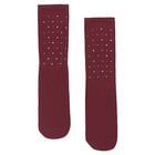 Girls Red Embellished Socks, 1, hi-res