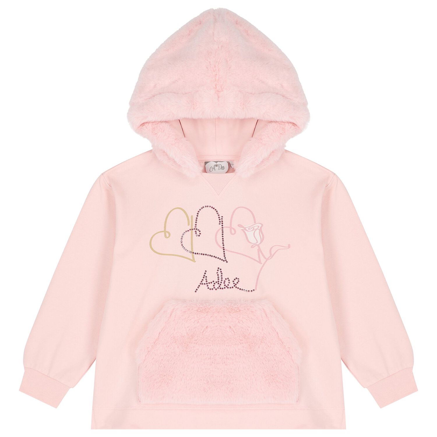 طقم بنات ليغنز بالشعار باللون الوردي, 1, hi-res image number null