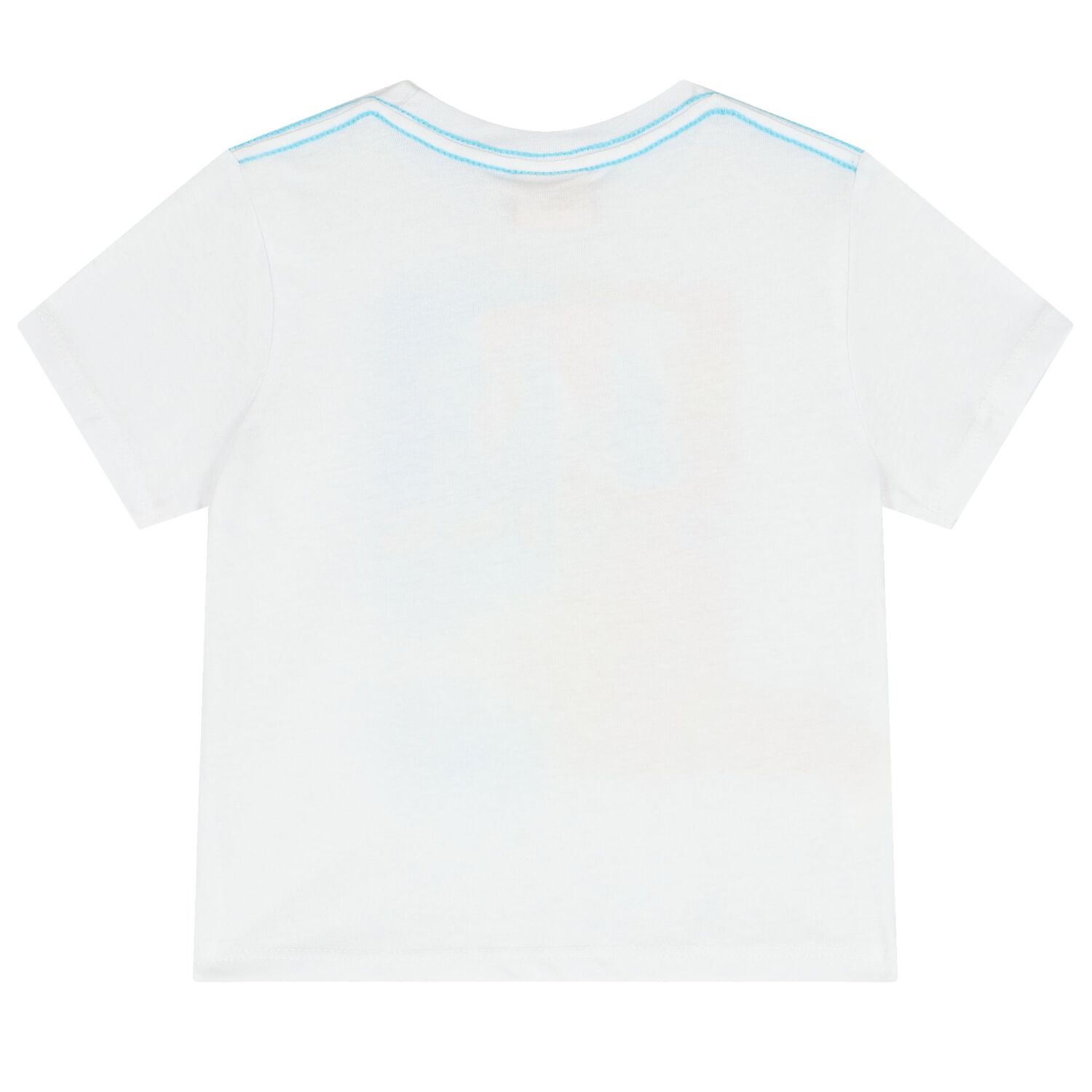 طقم شورت أولاد بطبعة سمكة باللون الأبيض والأزرق, 1, hi-res image number null