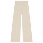 Girls Beige Trouser Set, 1, hi-res