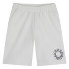 White Logo Shorts, 1, hi-res