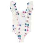 مايوه بنات مكشكش باللون الأبيض, 1, hi-res