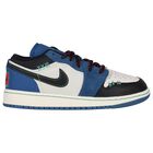 Blue & White Air Jordan 1 Low Se Trainers, 1, hi-res