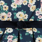 فستان ساتان باللون الكحلي, 1, hi-res