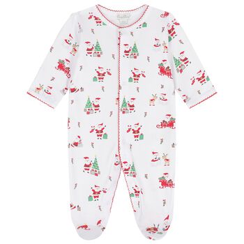 ملابس أطفال باللون بيضاء 