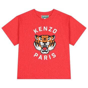 Red Tiger Logo T-Shirt