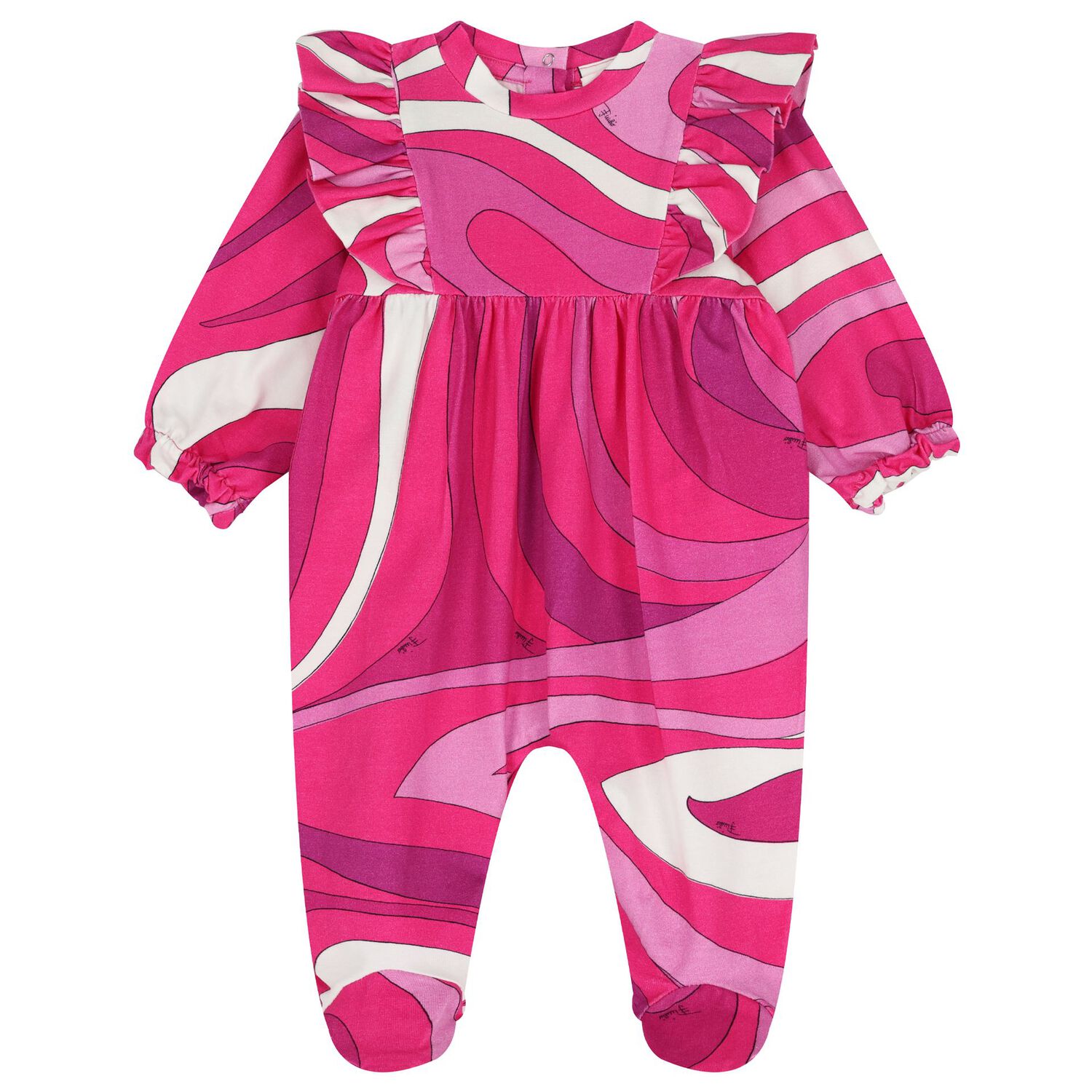 Baby Girls Pink & Purple Babygrow Gift Set, 2, hi-res