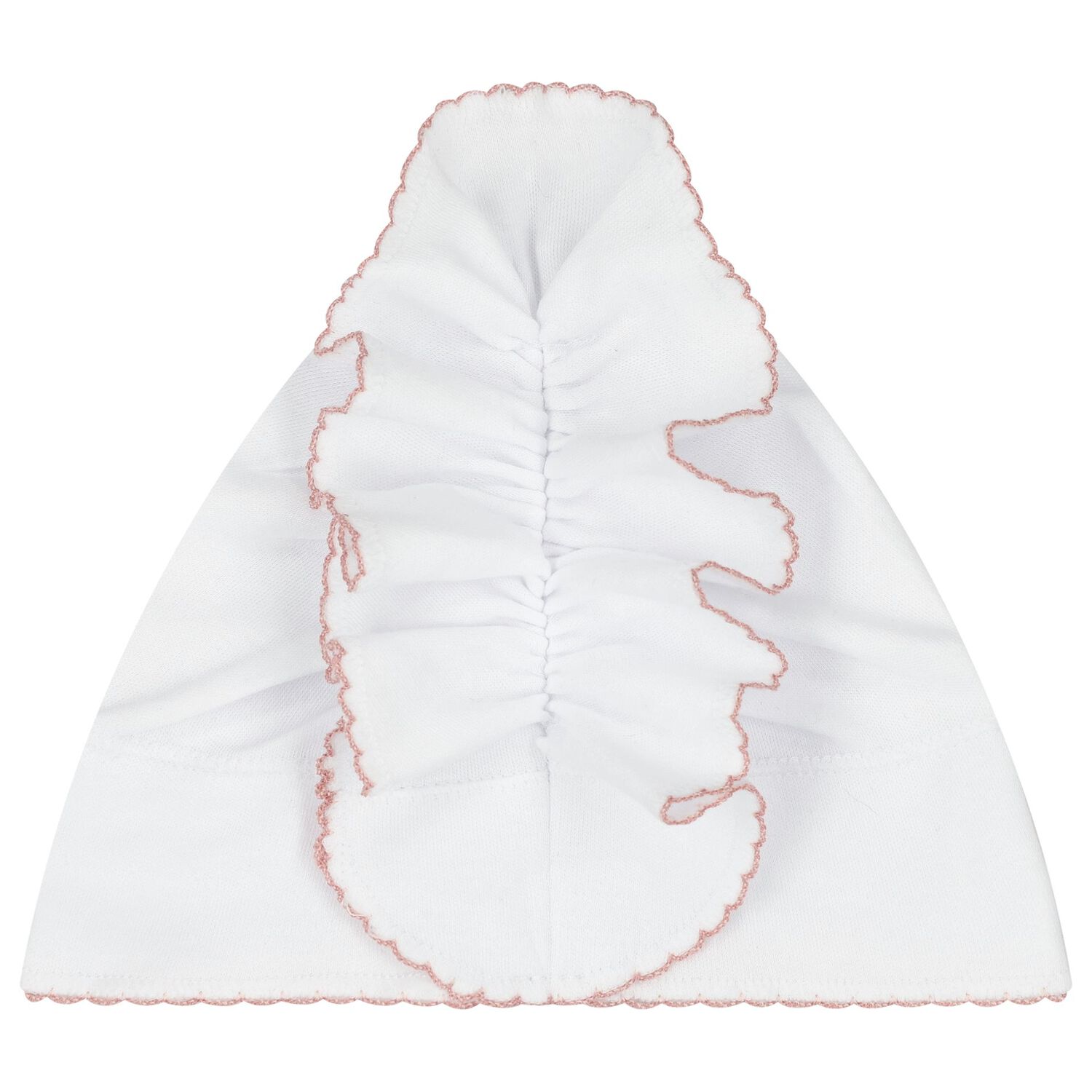 Baby Girls White & Pink Floral Babygrow Set, 1, hi-res image number null