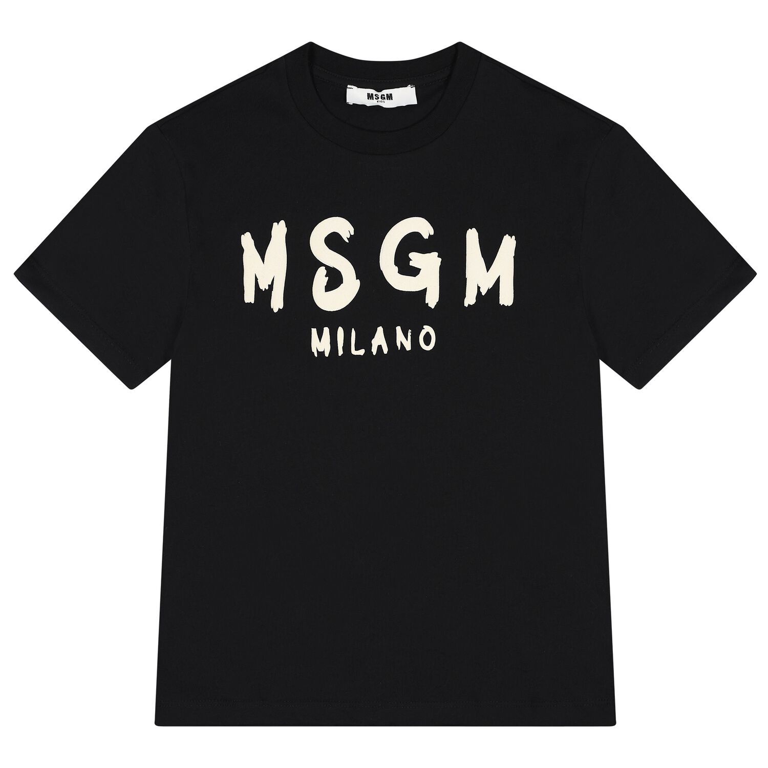 Black & Ivory Logo T-Shirt, 3, hi-res