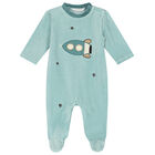 أفرول أولاد باللون الأخضر والعاجى (2 قطع), 1, hi-res