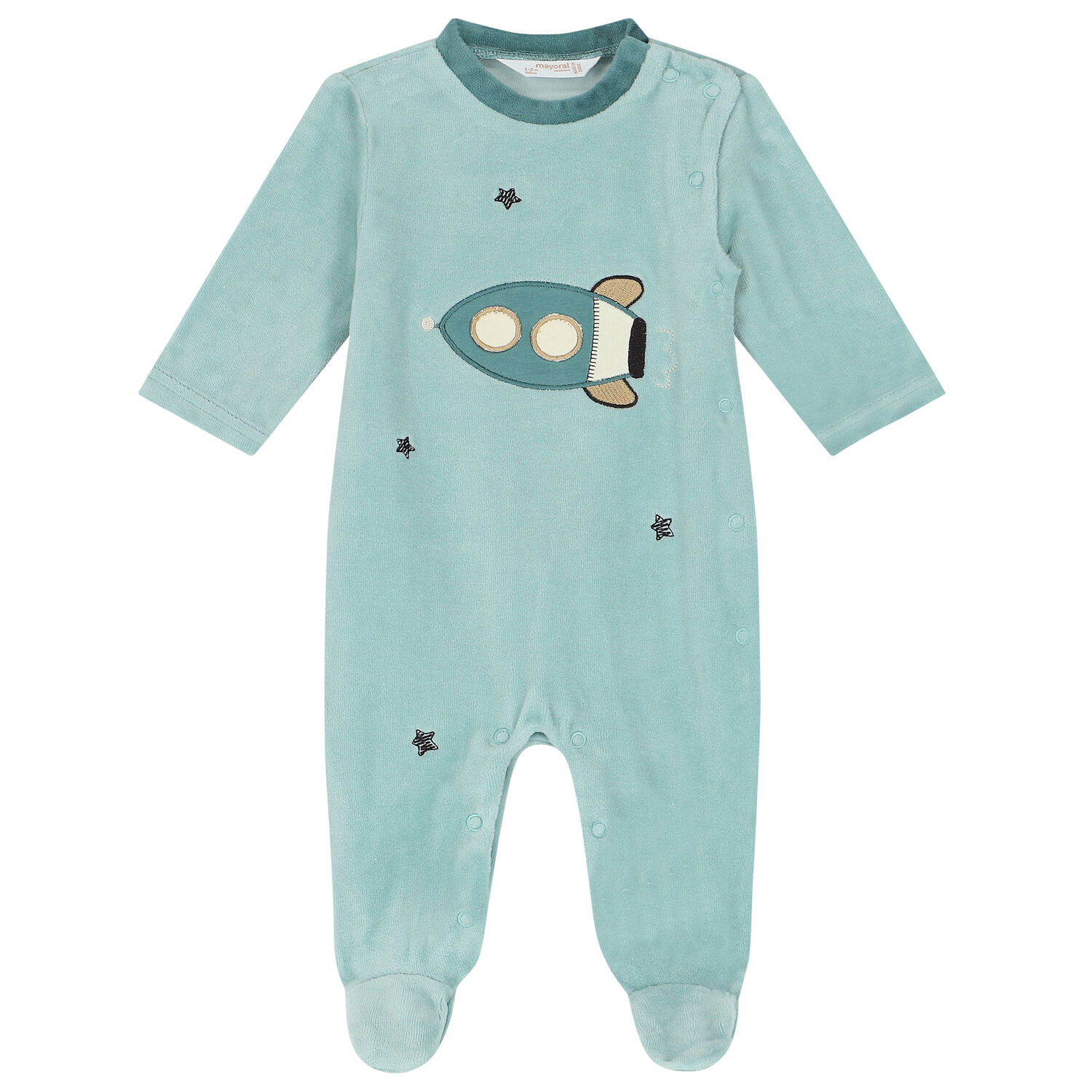 أفرول أولاد باللون الأخضر والعاجى (2 قطع), 1, hi-res image number null