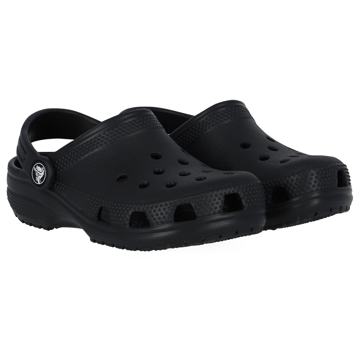Black Classic Clogs Sandals, 3, hi-res