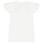 Younger Girls White Logo Bag Dress, 1, hi-res