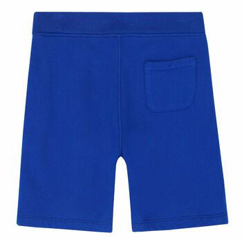 Boys Blue Logo Shorts