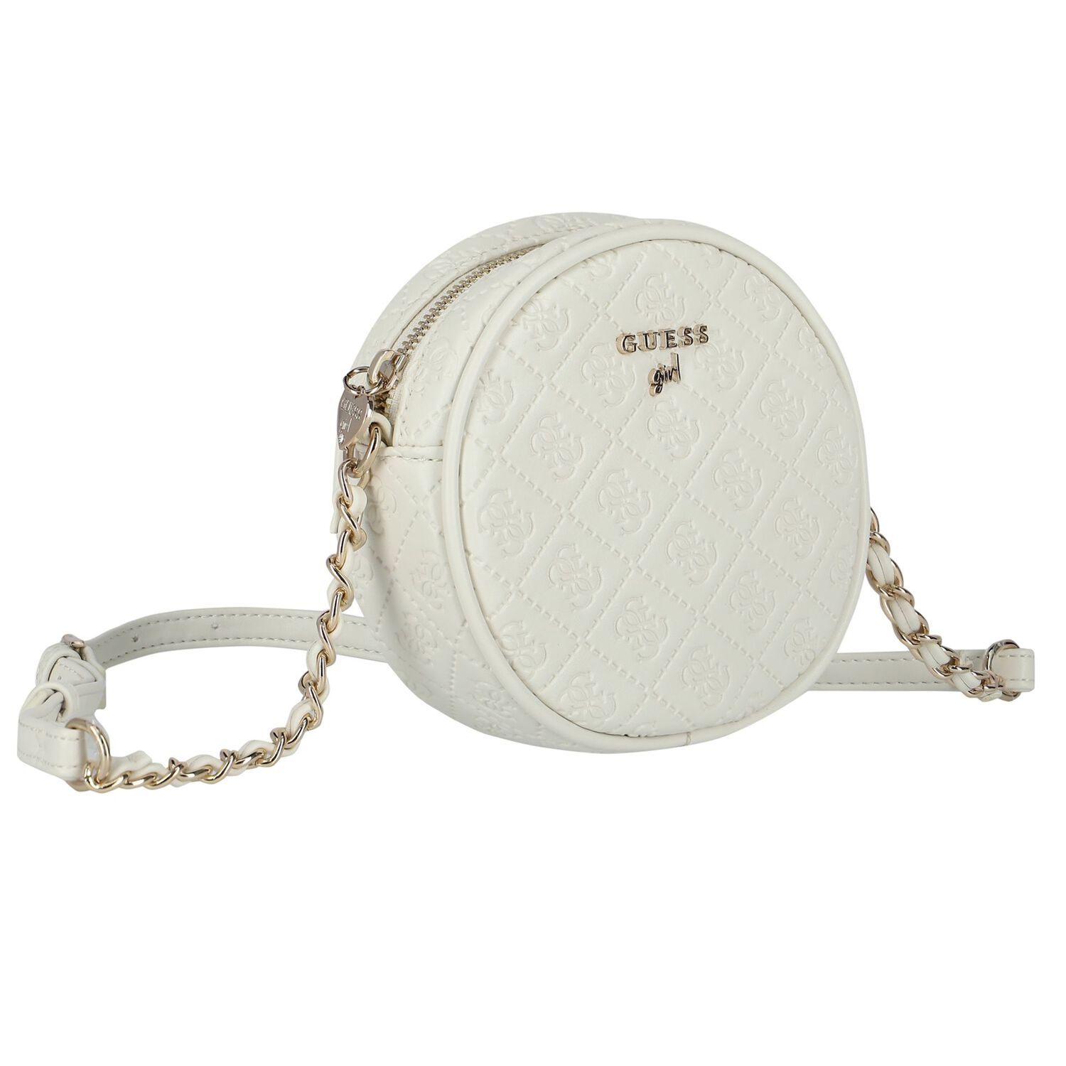 Girls Ivory Logo Shoulder Bag, 3, hi-res