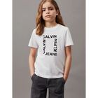 تيشيرت أولاد بالشعار باللون الأبيض, 2, hi-res