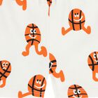 شورت أطفال بطبعة كرة باللون العاجي للأولاد, 1, hi-res