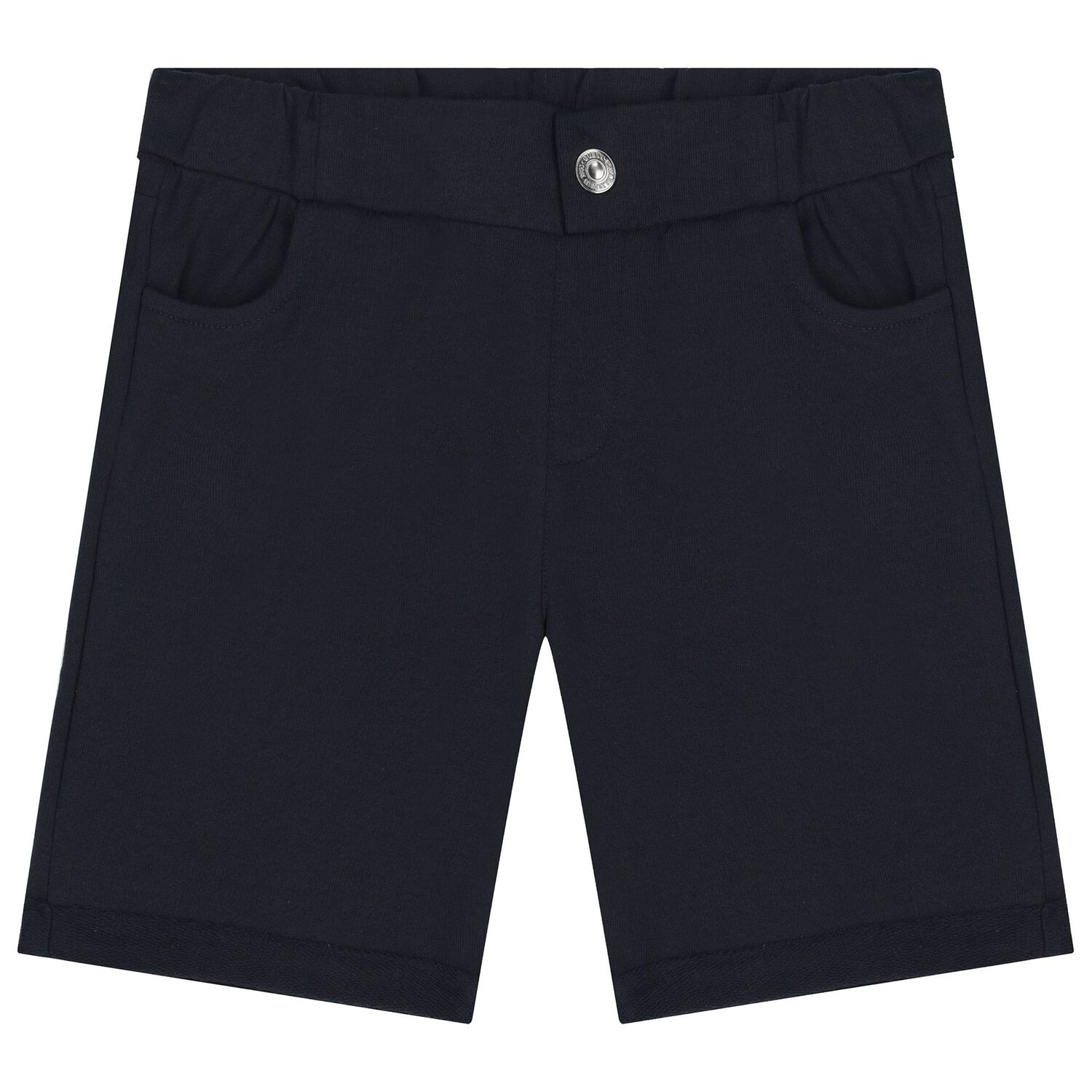Boys Navy Blue Logo Shorts Set, 2, hi-res