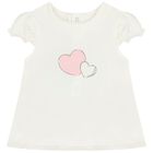 Baby Girls Ivory & Pink Shorts Set ( 2-Pack ), 2, hi-res