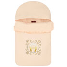 مدس بالشعار باللون الوردي للبنات, 1, hi-res