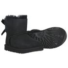 Girls Black Mini Bailey Bow II Suede Boots, 1, hi-res