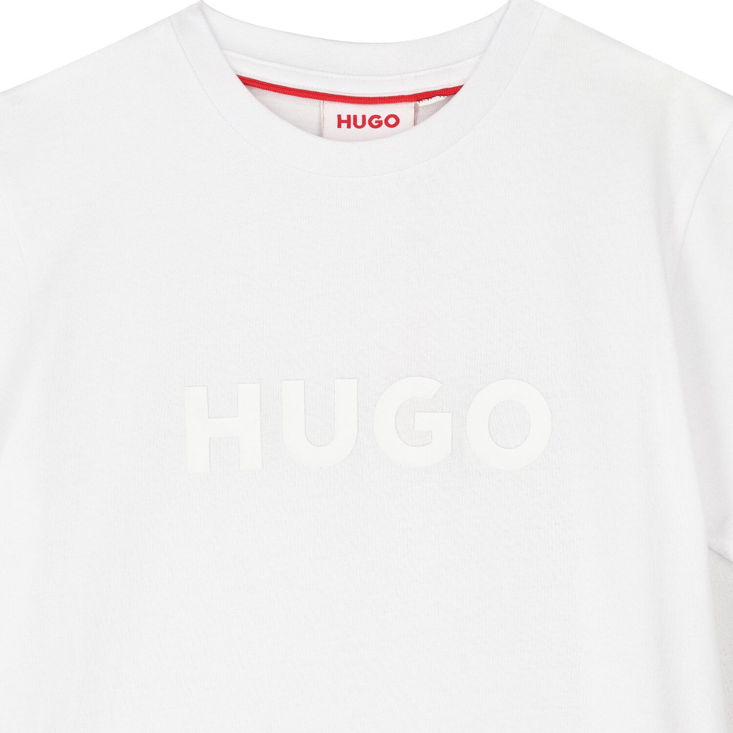 تيشيرت قطن أولاد باللون الأبيض, 3, hi-res image number null