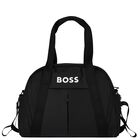 Black Logo Baby Changing Bag, 1, hi-res