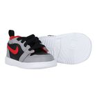 Black, Grey & Red Air Jordan 1 Low Alt Trainers, 1, hi-res